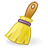 48, clear, edit, gnome icon
