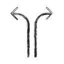 arrow, direction, move, navigation svg vector icon