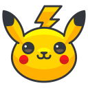 game, go, pikachu, play, pokemon svg vector icon