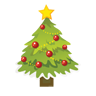 christmas, tree icon