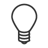 bulb icon