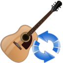 guitar,refresh,instrument,reload icon