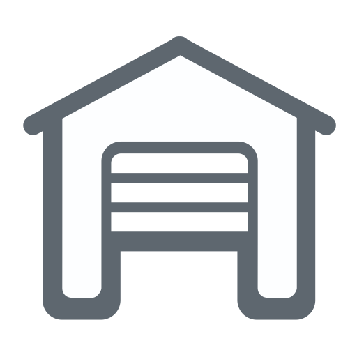 Garage svg vector icon