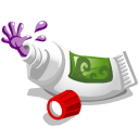 toothpaste,monster icon