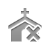 church,cross icon
