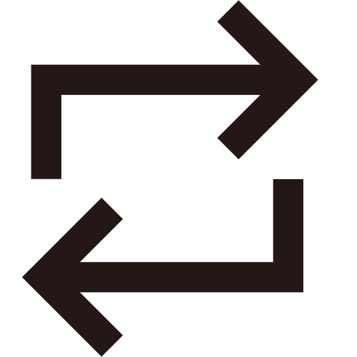 Loop svg vector icon