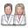 doctors, man, users, woman icon