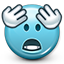 emot, forgot, oh no, realization, realize, shock, smiley, smiley face icon