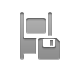 match,width,diskette icon