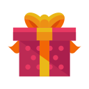 bow, box, gift, package, present, ribbon svg vector icon