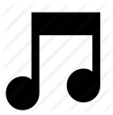 audio, music, musical, note, sound icon