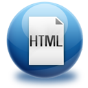 file, html icon