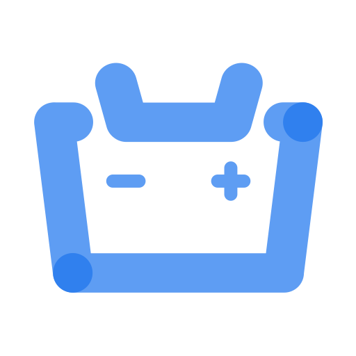 Battery svg vector icon