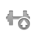 weight,weights up,up icon