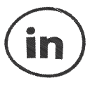 linkedin, media, social svg vector icon