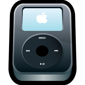 ipod,video,black,apple icon