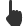 finger, one icon