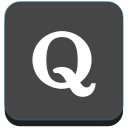 media, network, quora, social, social media svg vector icon