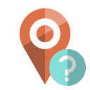 location,help icon