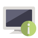 monitor,info icon
