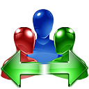 switchuser,arrow icon