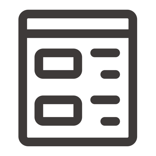 Ledger svg vector icon