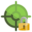 aim,lock icon