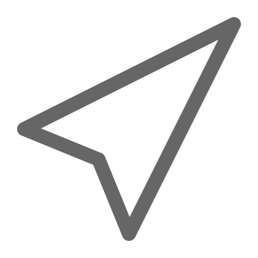 Navigation svg vector icon