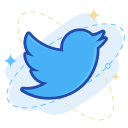 media, social, twitter svg vector icon