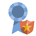 ribbon,shield icon