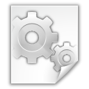 advanced, makefile, options, settings, setup, text icon