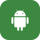 android, media, robot, social svg vector icon