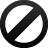 cancel,stop,no,close icon
