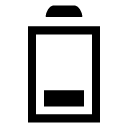 battery,empty icon