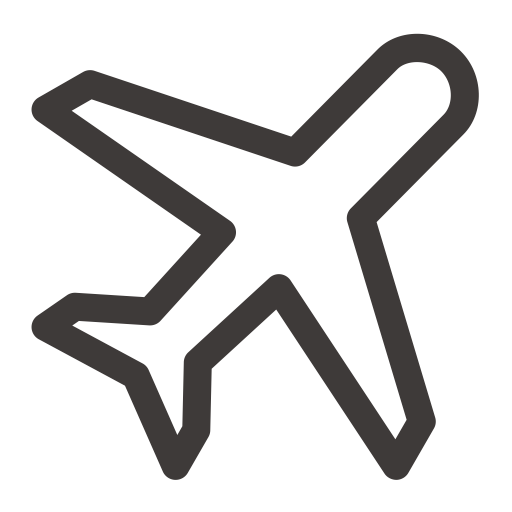 Plane Ticket svg vector icon