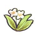 flower, recycle icon