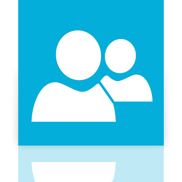 live, messenger, mirror icon