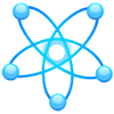 atom, science icon