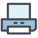 general, inkjet printer, office, paper printer, print, printer, scanner svg vector icon