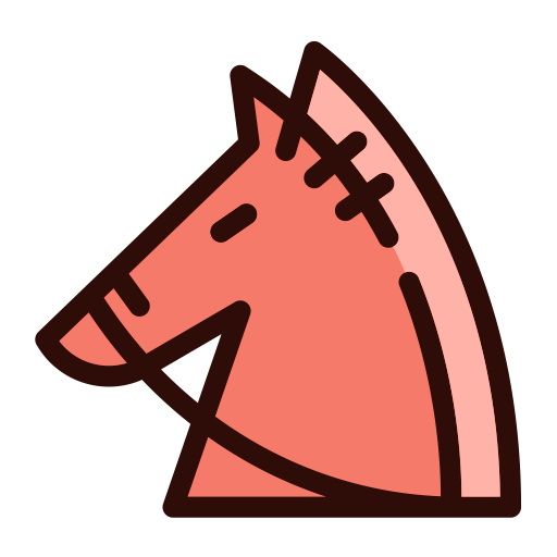 Horse svg vector icon