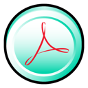 acrobat, adobe, cs, distiller icon