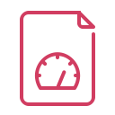 dashboard, doc, document, guage, speed, speedometer svg vector icon