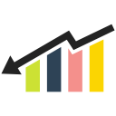 bar, bar chart, chart, diagram svg vector icon