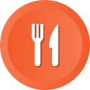 food, fork, kitchen, knife, meanns, restaurant svg vector icon