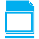 blank, library icon