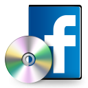 facebook,dvd,case icon