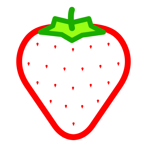 Pineberry svg vector icon