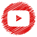 media, social, youtube svg vector icon