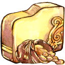 folder,gold icon