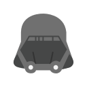 bounty hunter, darth vader, droid, star wars svg vector icon